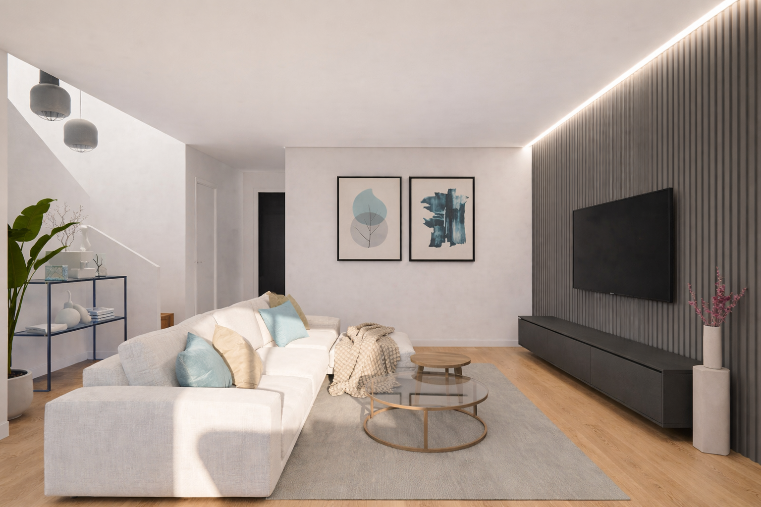 Interior Dormitorio Moderno